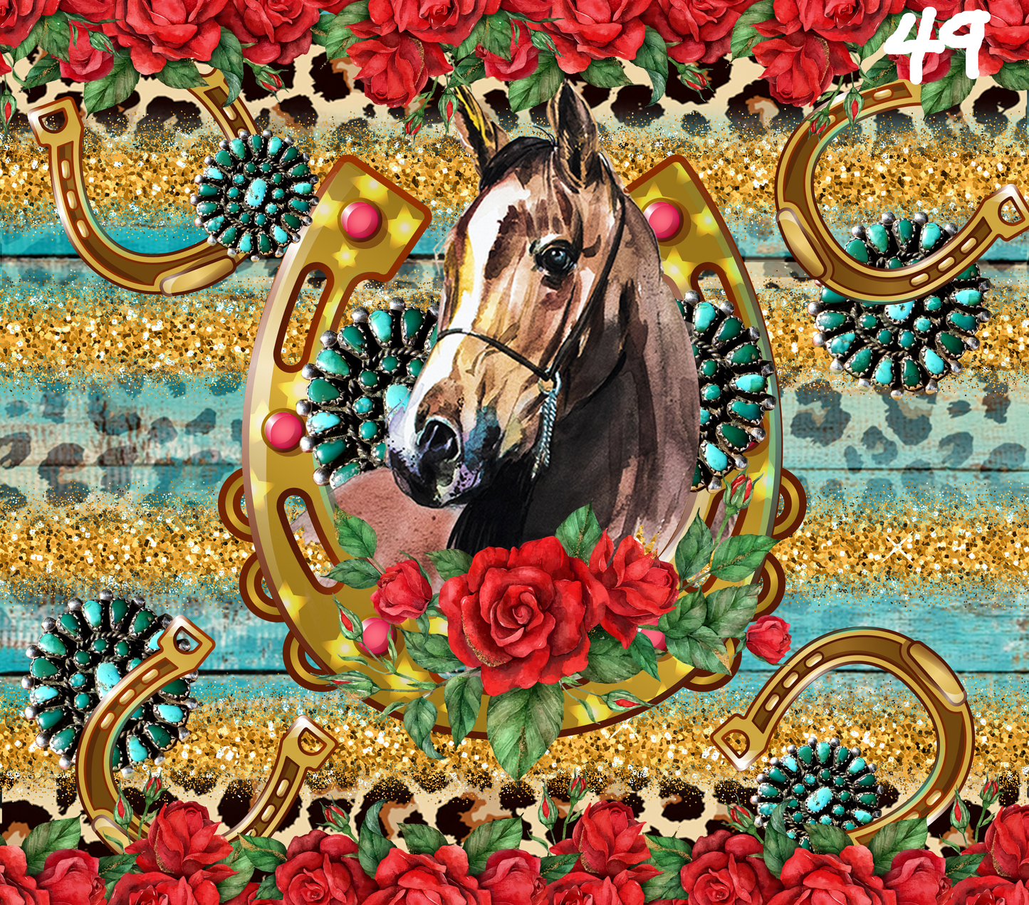 Horse Sublimation Decals