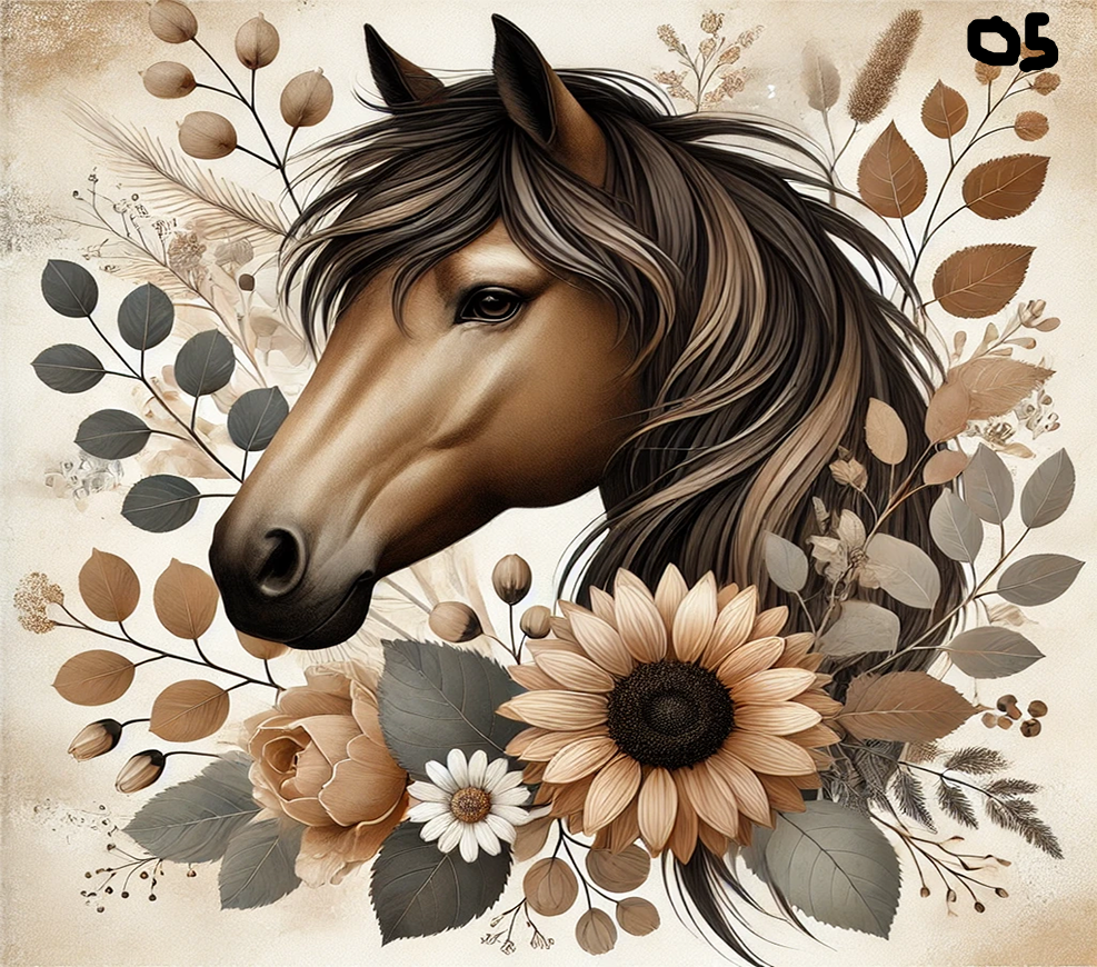 Horse Sublimation Decals