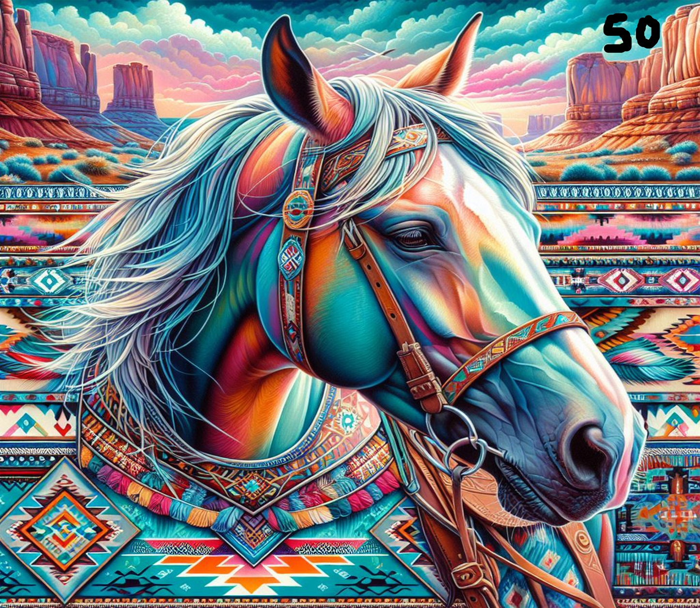 Horse Sublimation Decals