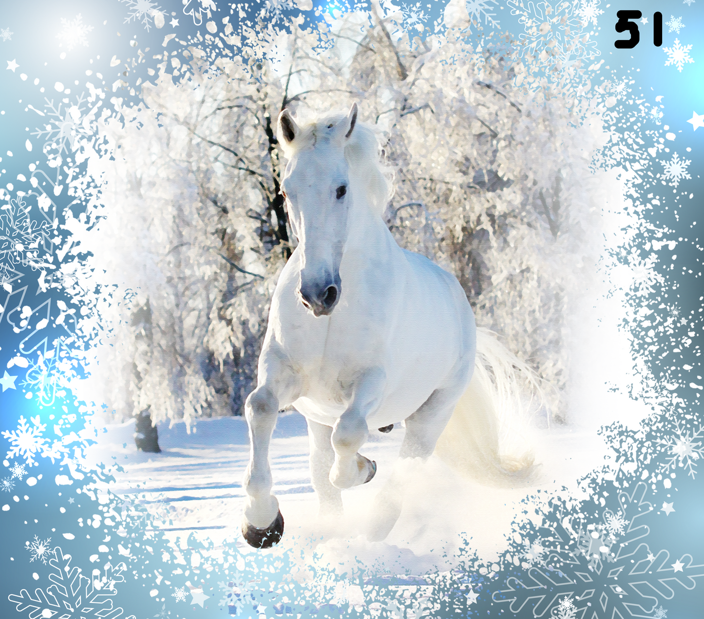 Horse Sublimation Decals