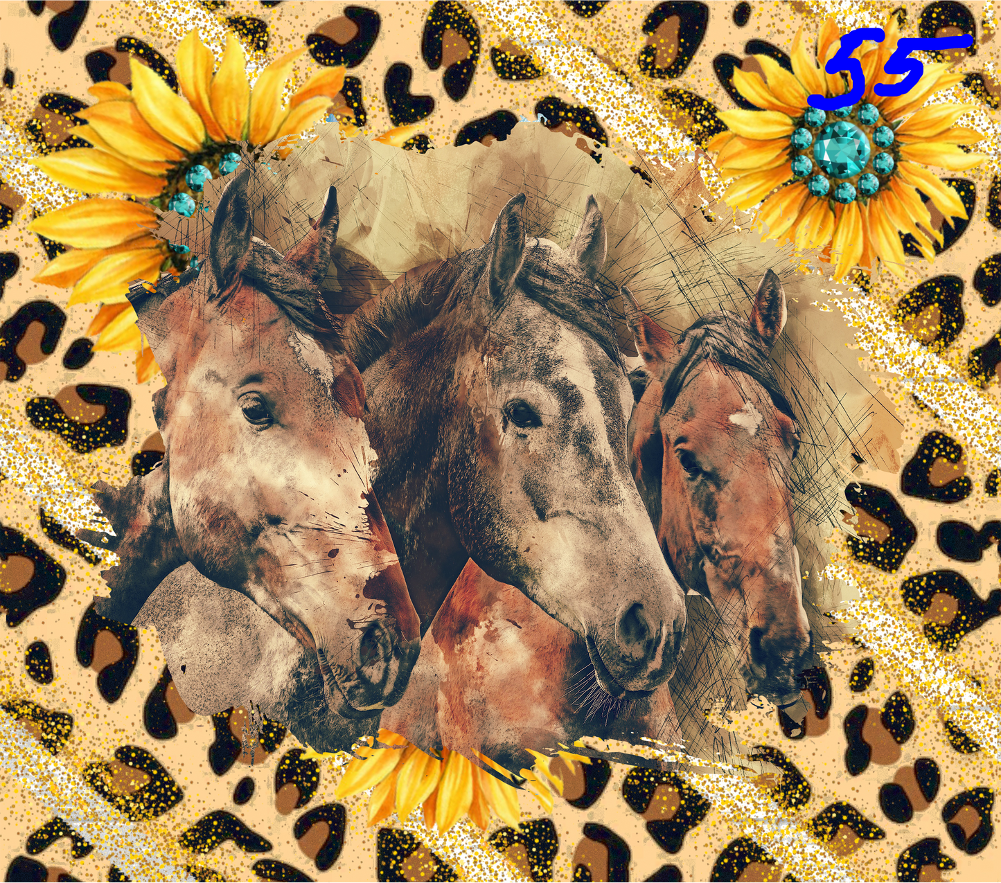 Horse Sublimation Decals
