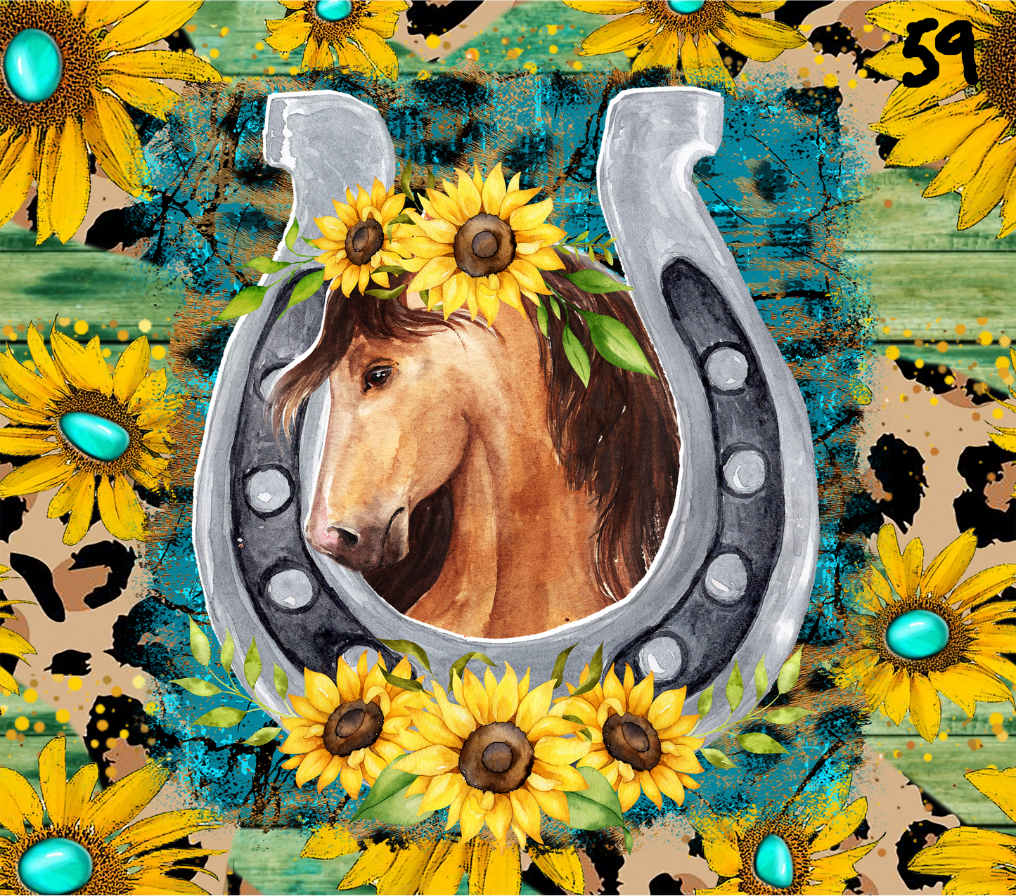 Horse Sublimation Decals