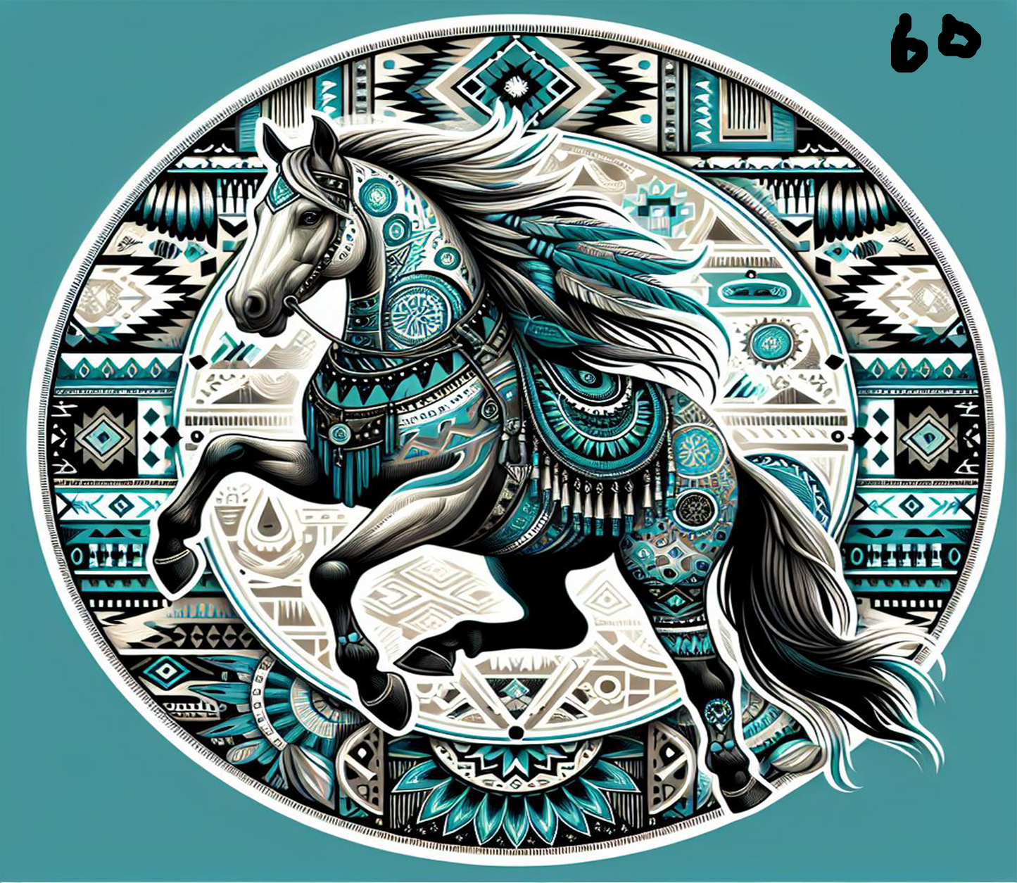 Horse Sublimation Decals