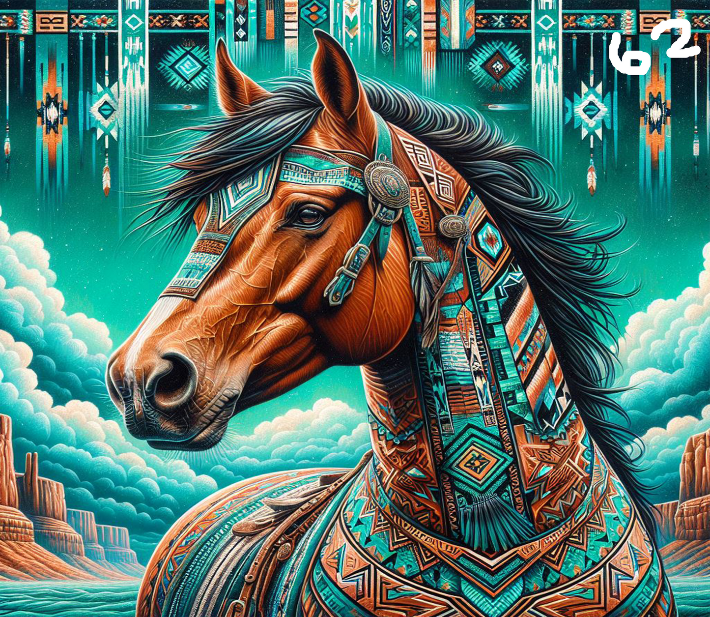 Horse Sublimation Decals
