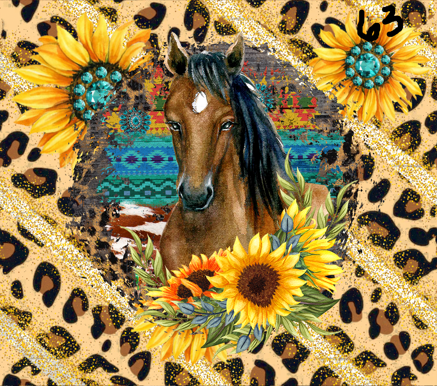 Horse Sublimation Decals