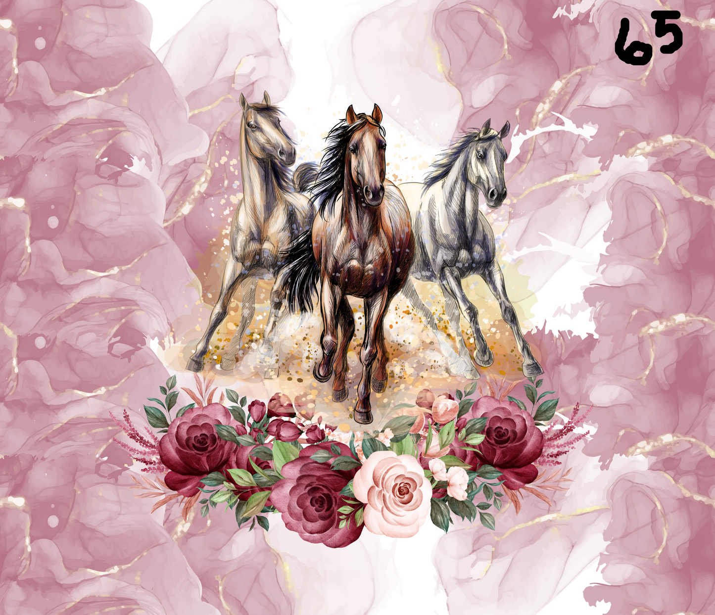 Horse Sublimation Decals