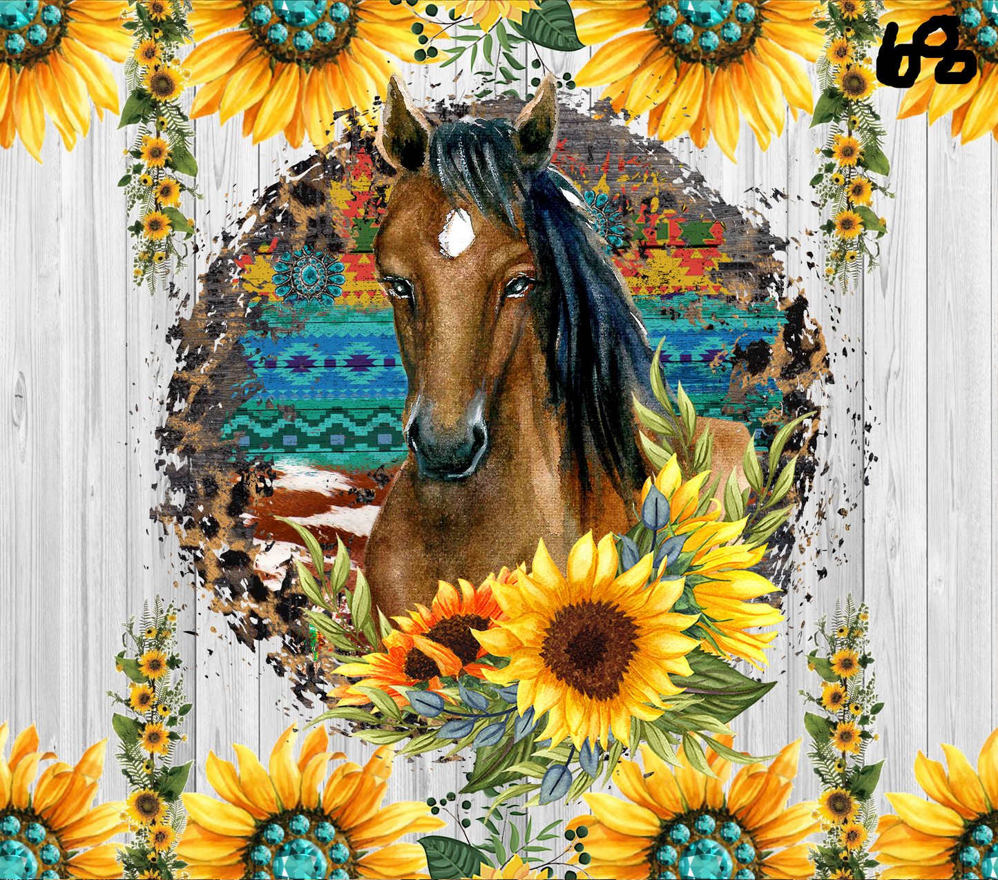 Horse Sublimation Decals