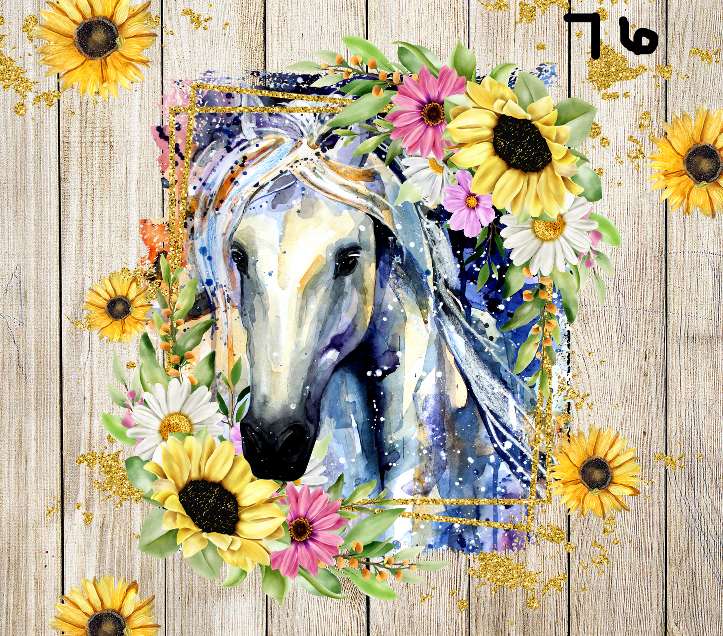 Horse Sublimation Decals