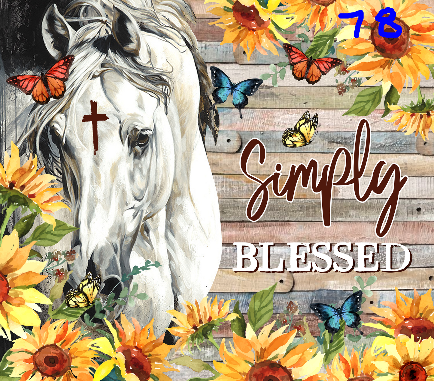 Horse Sublimation Decals