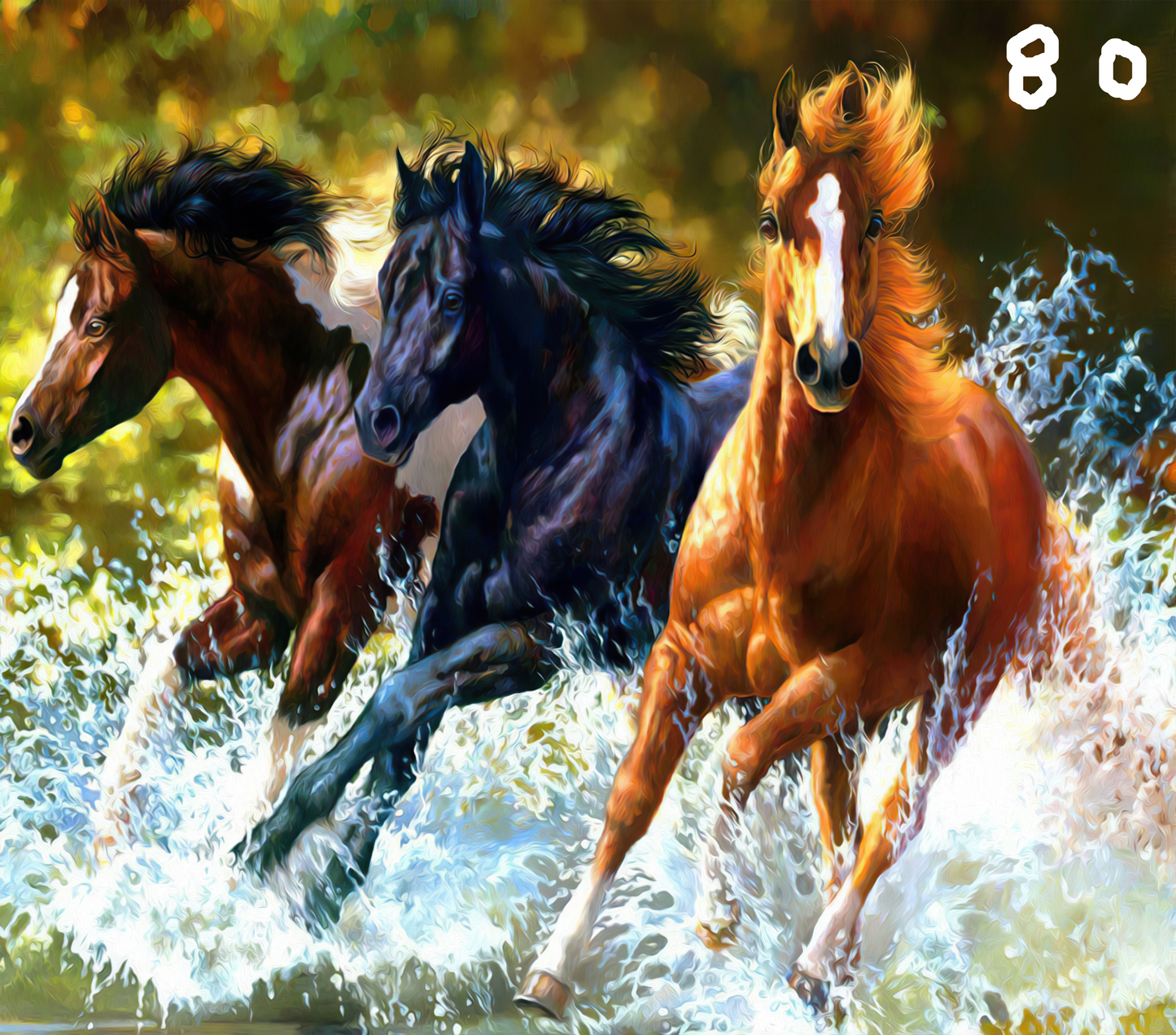 Horse Sublimation Decals