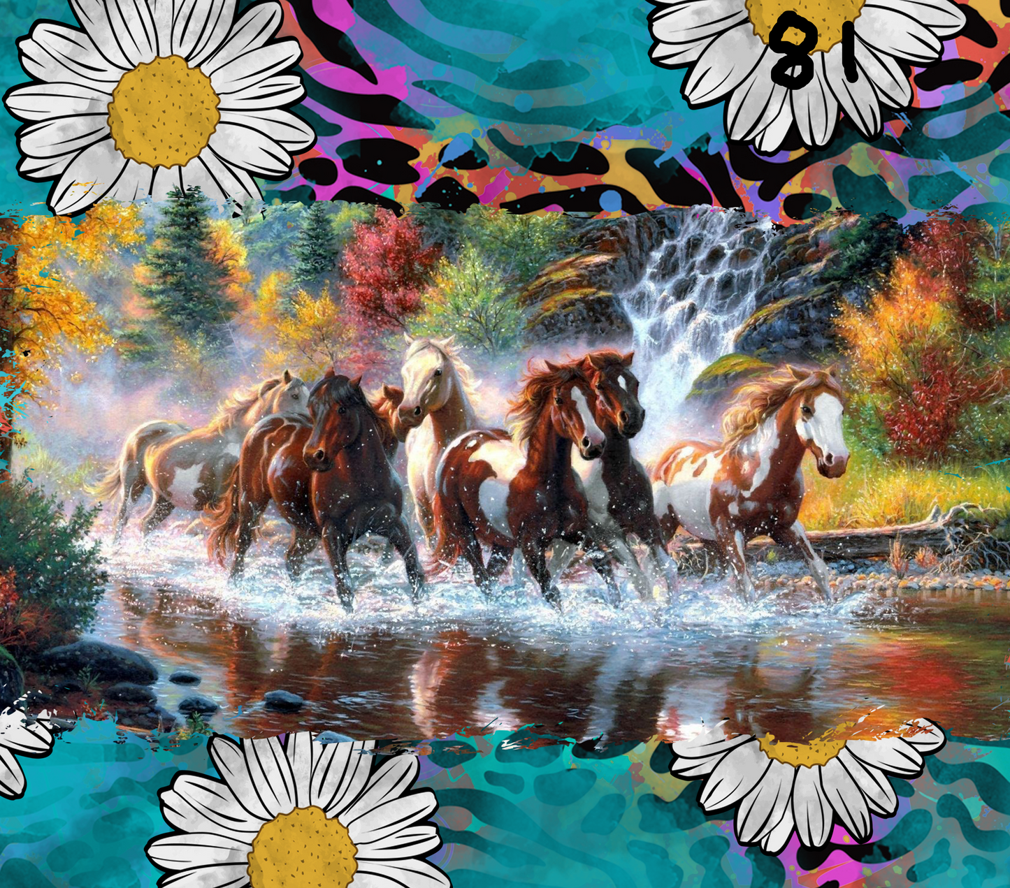 Horse Sublimation Decals
