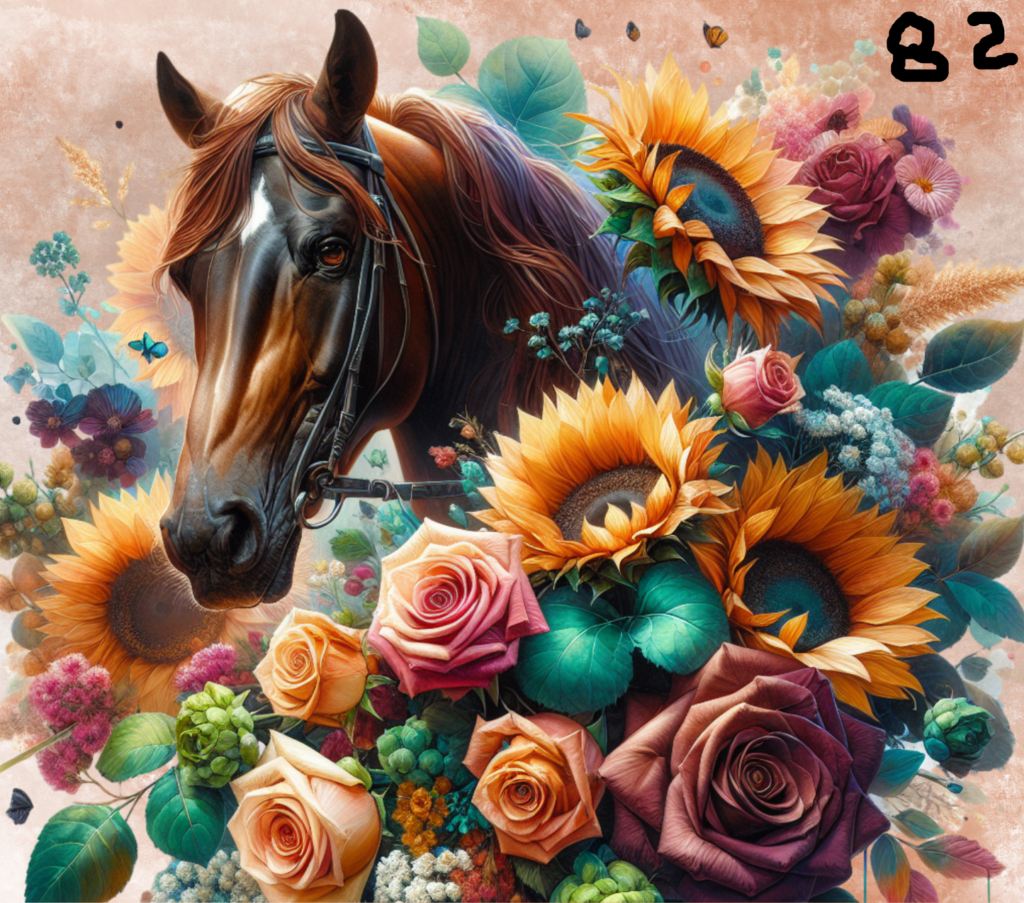 Horse Sublimation Decals