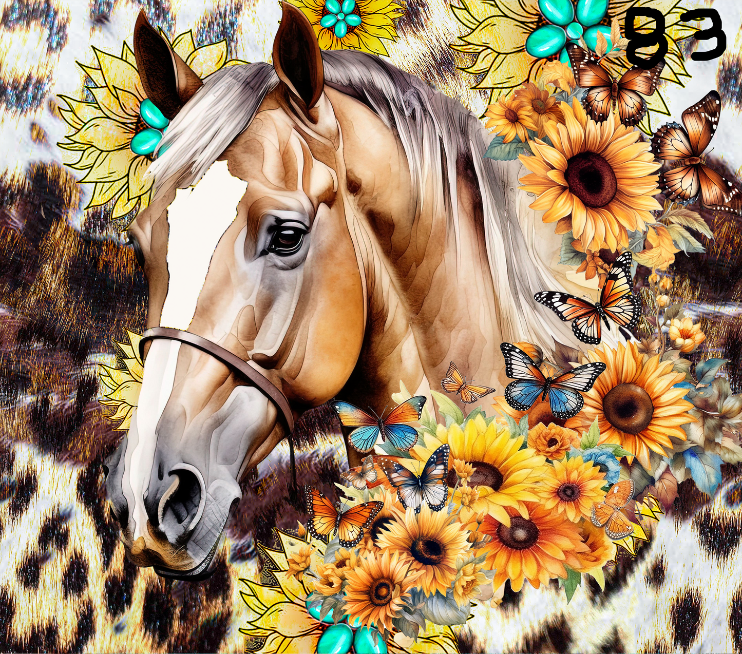 Horse Sublimation Decals