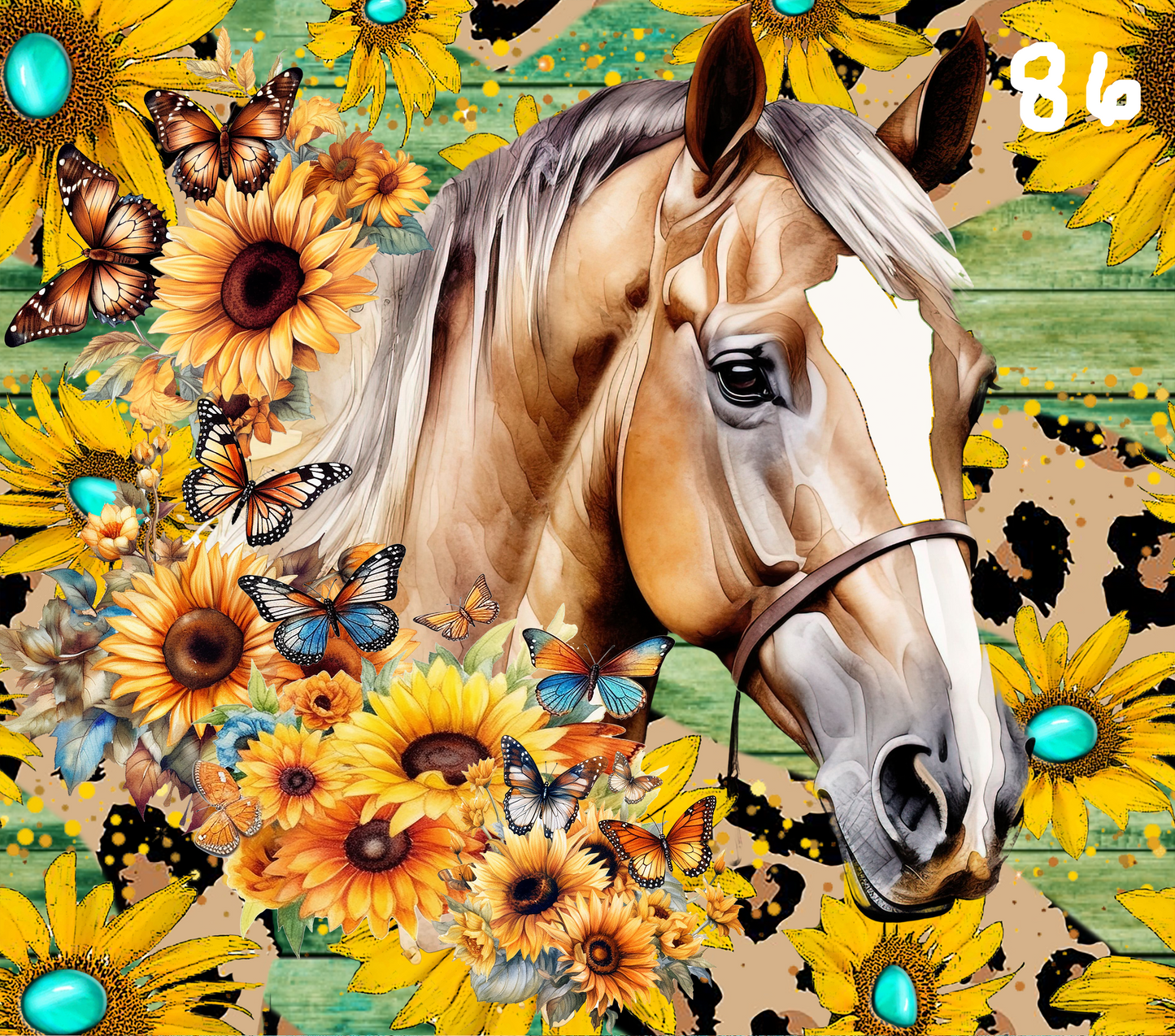 Horse Sublimation Decals
