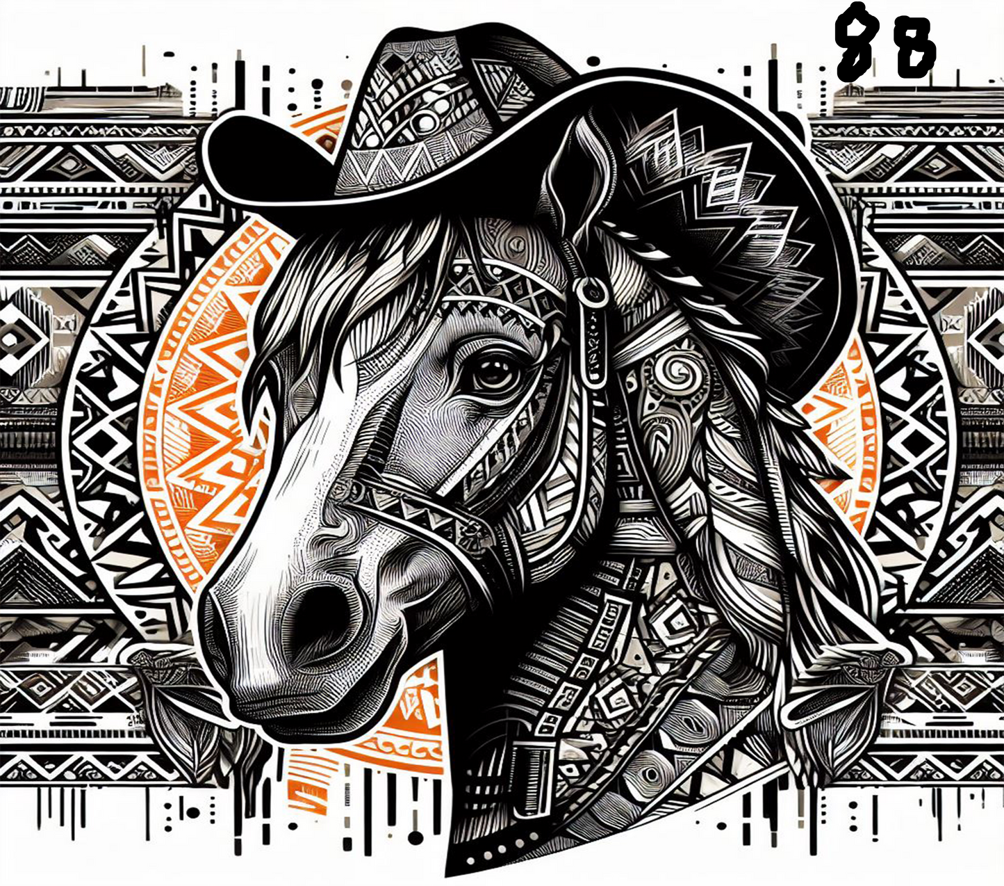 Horse Sublimation Decals