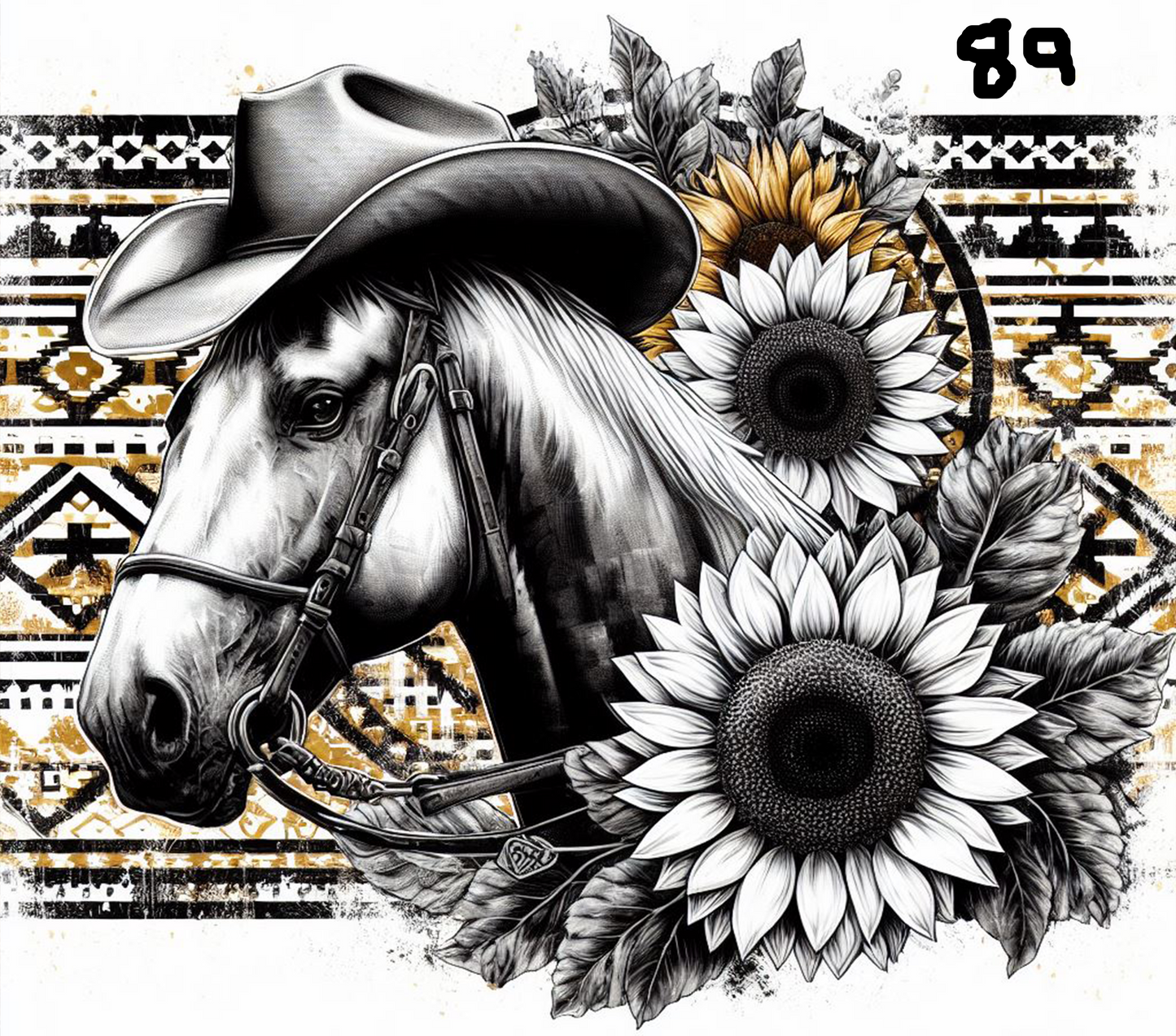 Horse Sublimation Decals