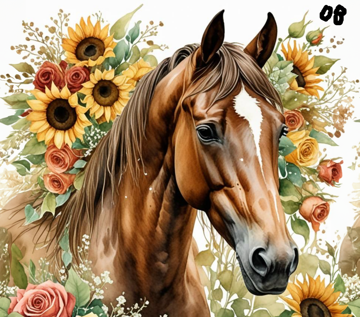 Horse Sublimation Decals
