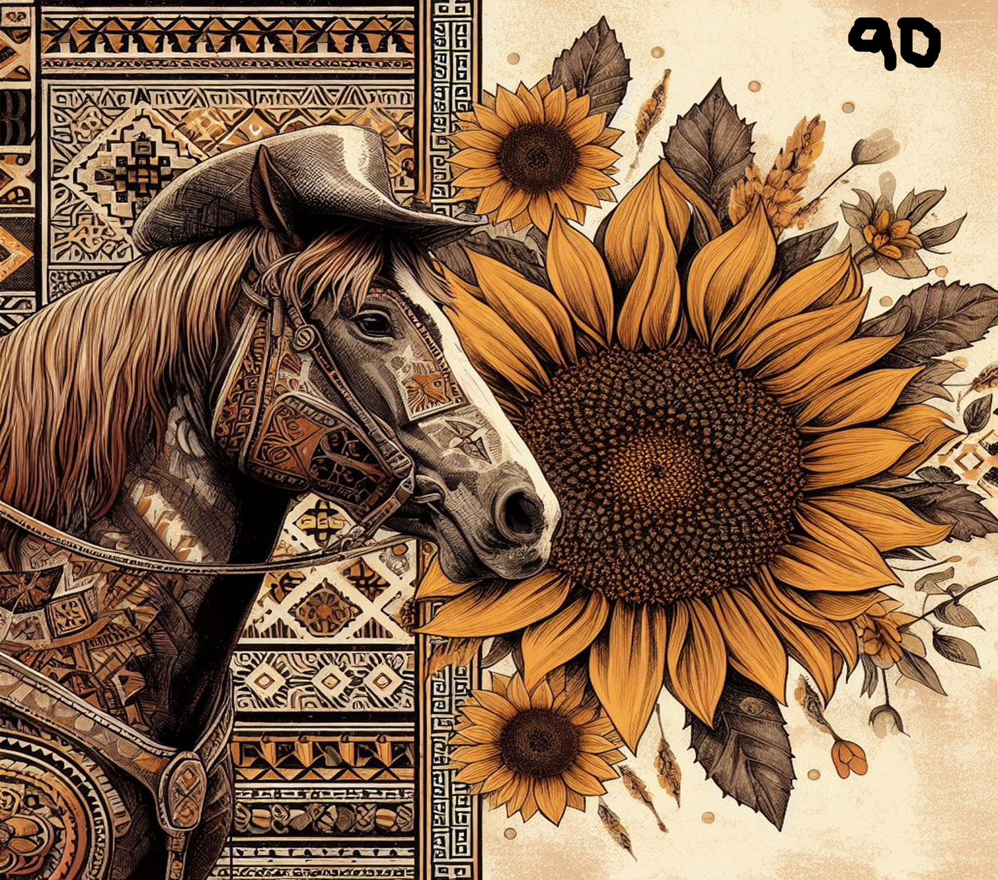 Horse Sublimation Decals