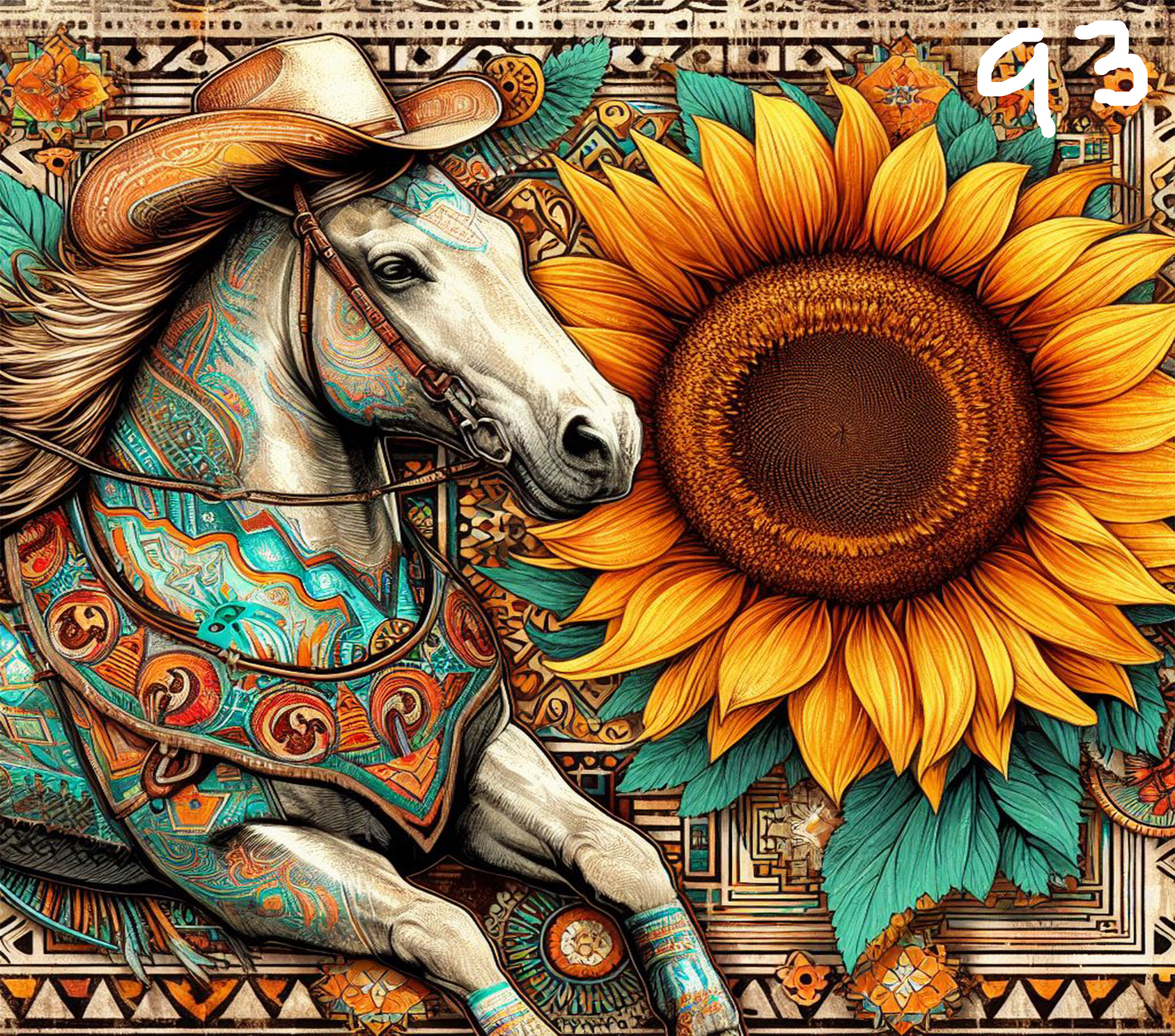 Horse Sublimation Decals
