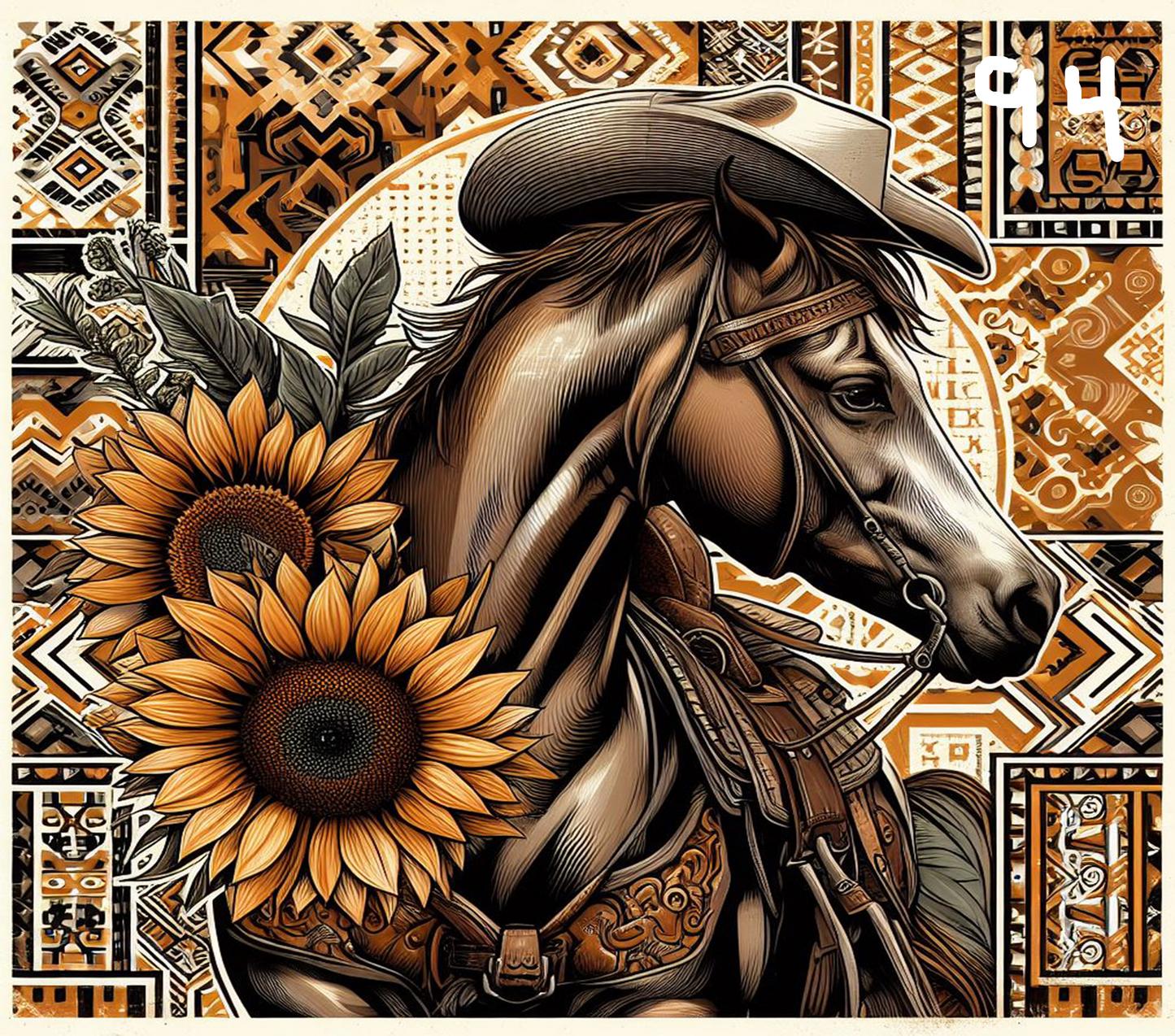 Horse Sublimation Decals