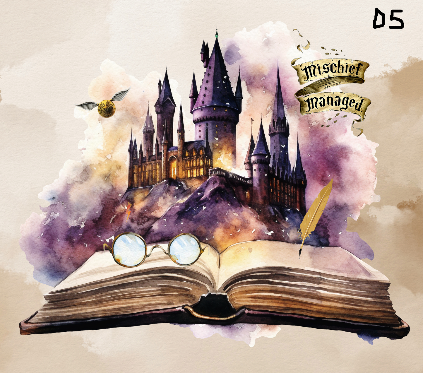 Harry Potter Sublimation Decals