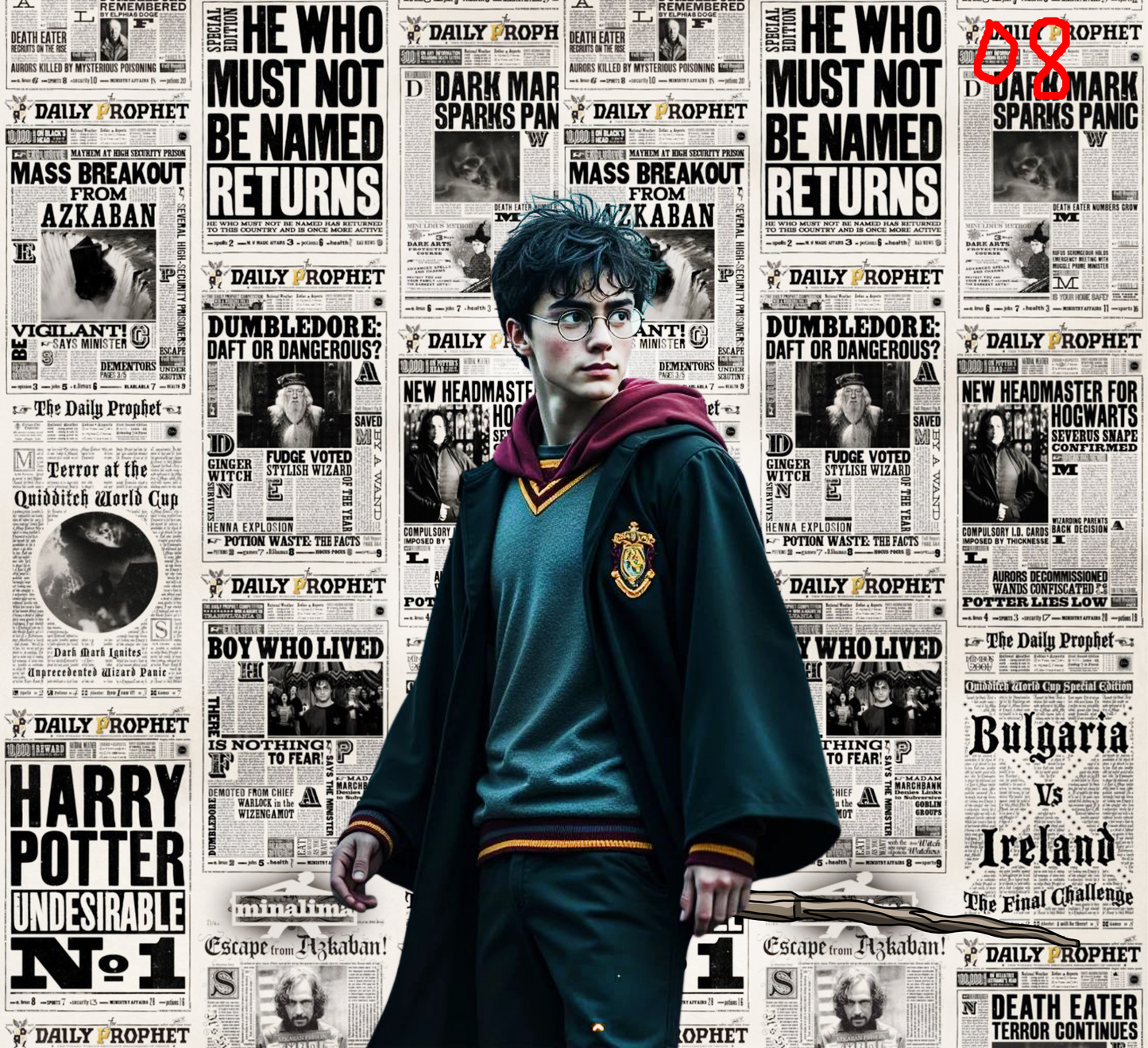 Harry Potter Sublimation Decals