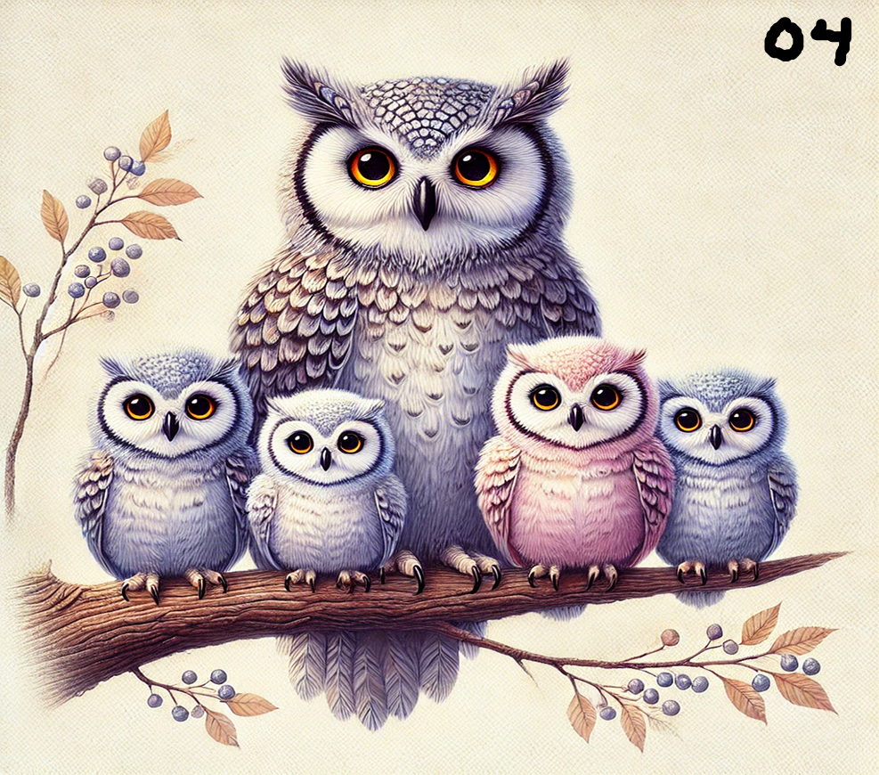 Owl Sublimation Decals