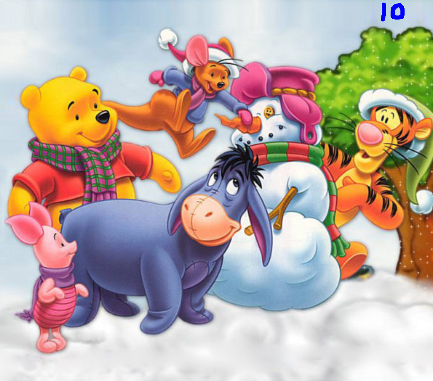 Winnie the Pooh Sublimation Decals