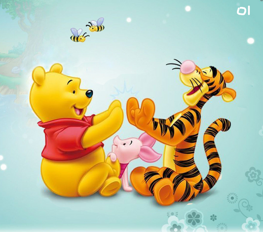 Winnie the Pooh Sublimation Decals