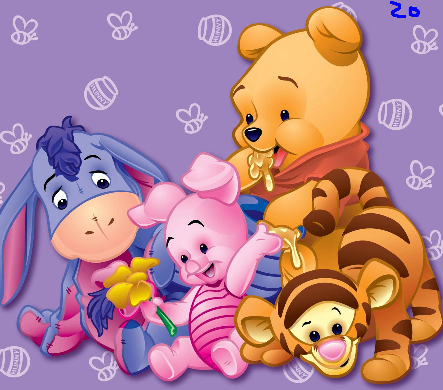 Winnie the Pooh Sublimation Decals