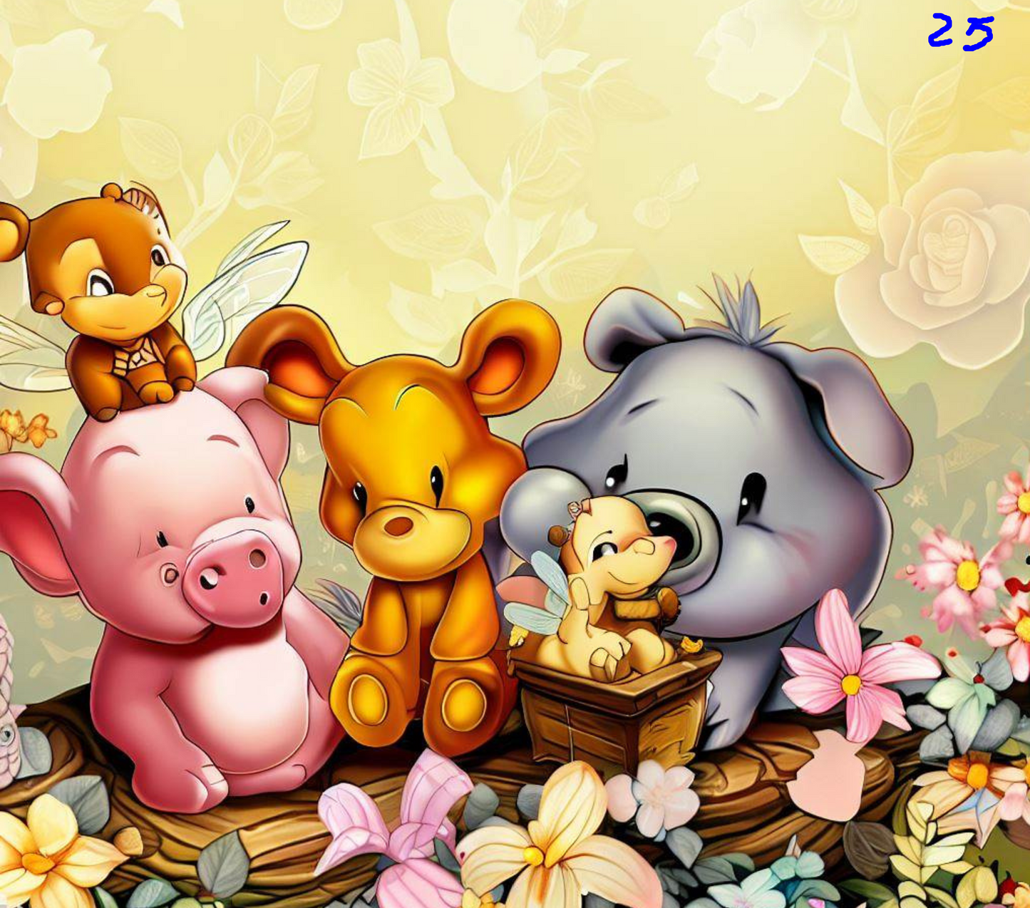 Winnie the Pooh Sublimation Decals