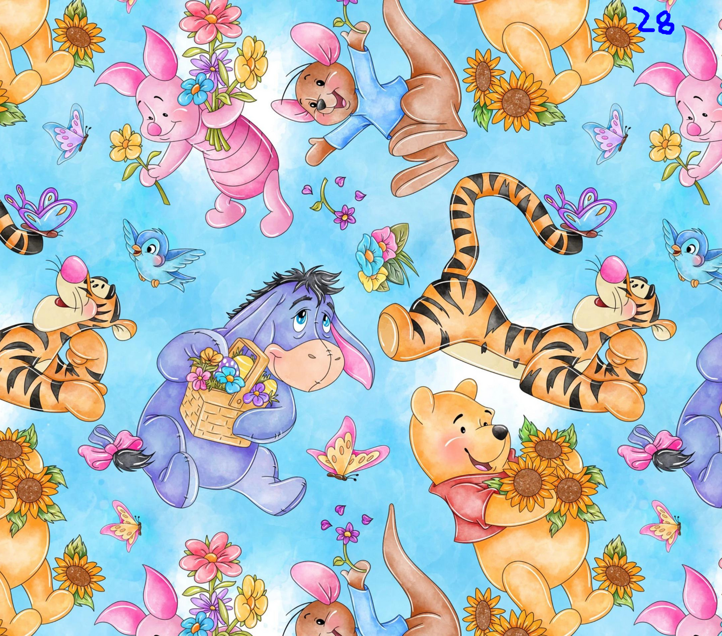 Winnie the Pooh Sublimation Decals