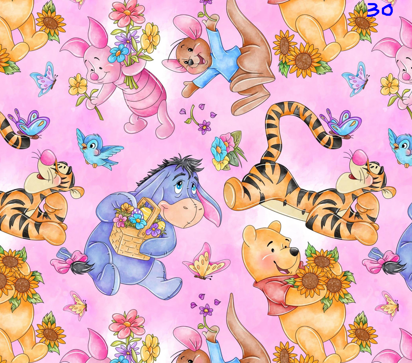 Winnie the Pooh Sublimation Decals