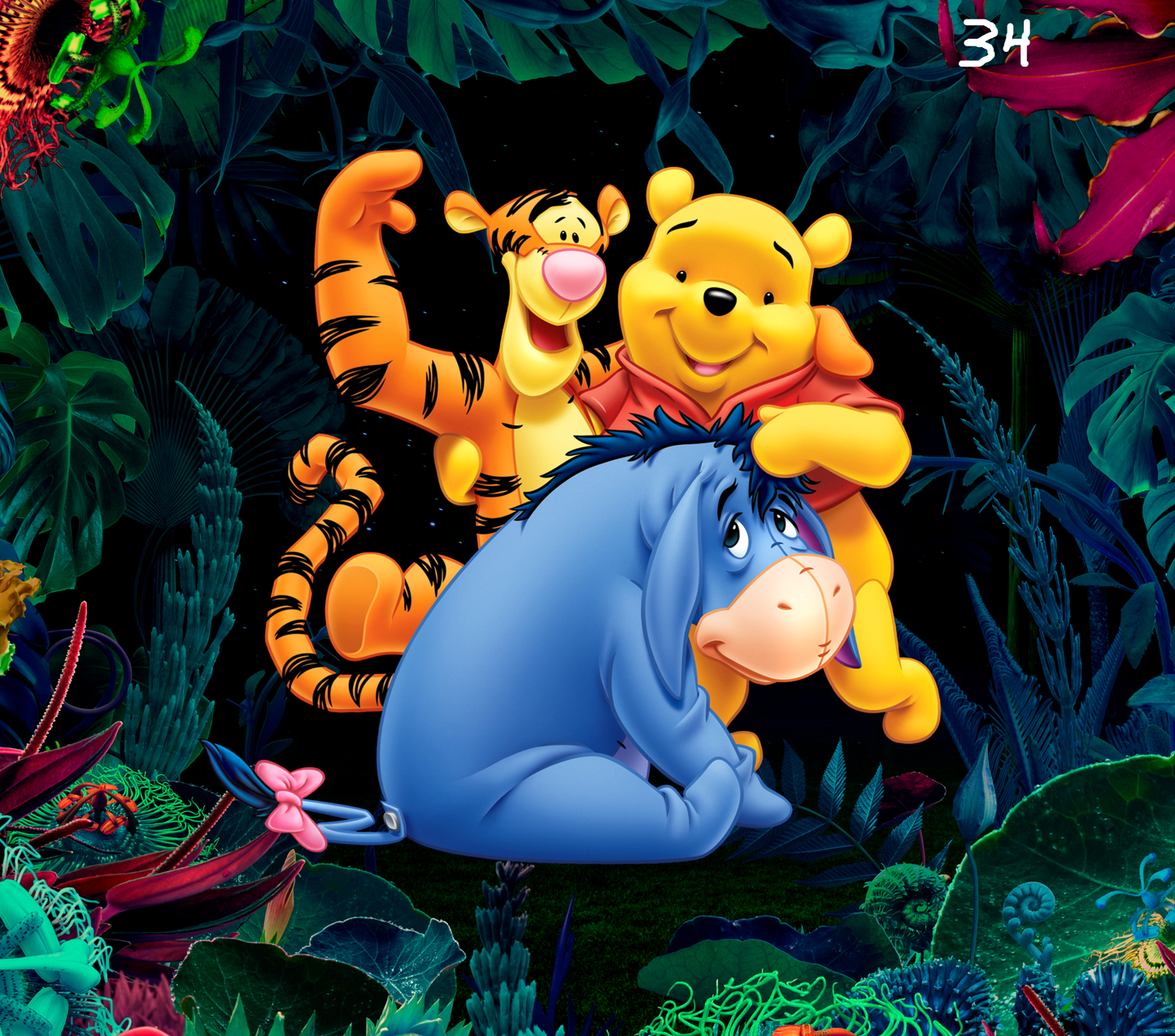 Winnie the Pooh Sublimation Decals