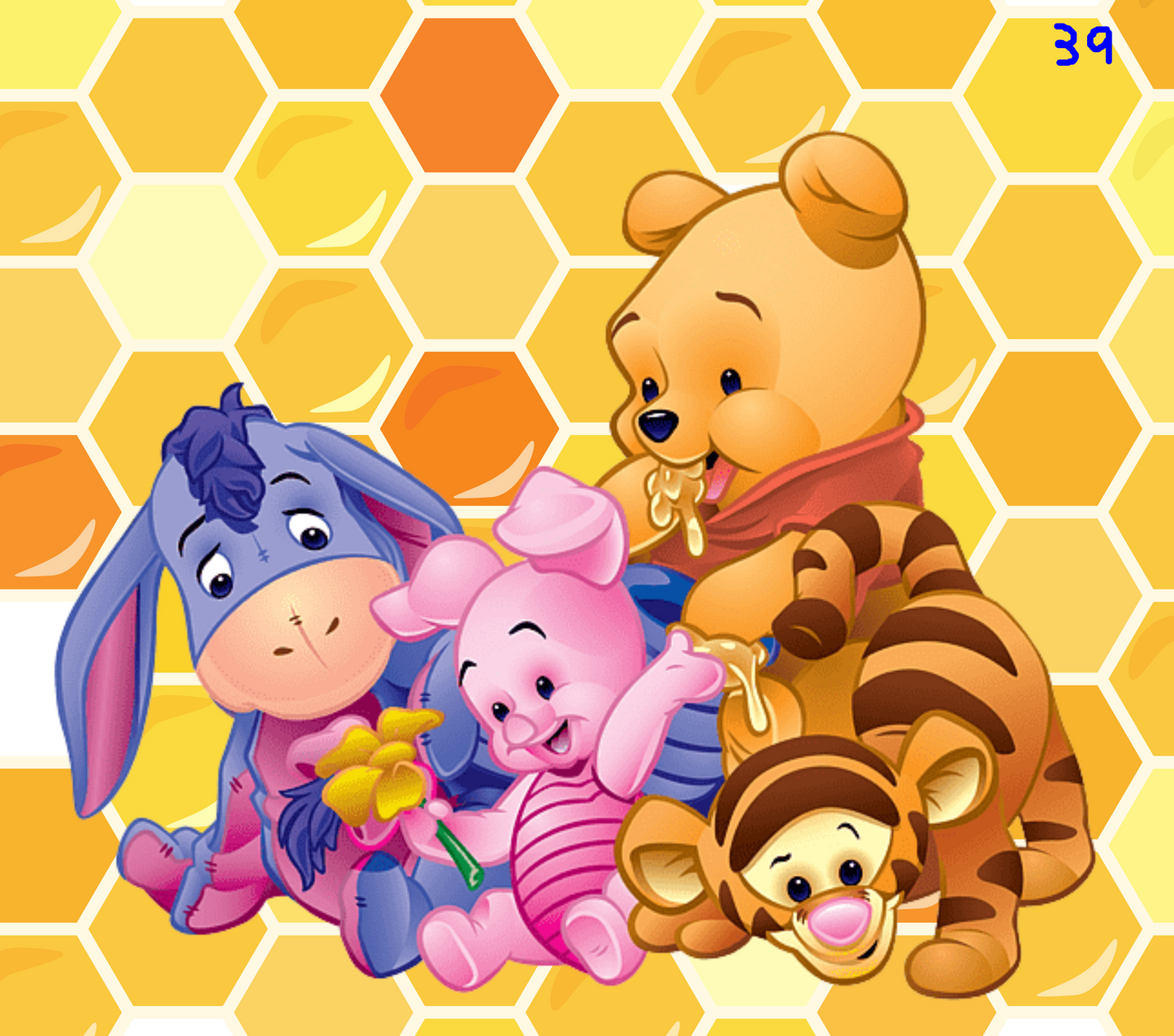 Winnie the Pooh Sublimation Decals