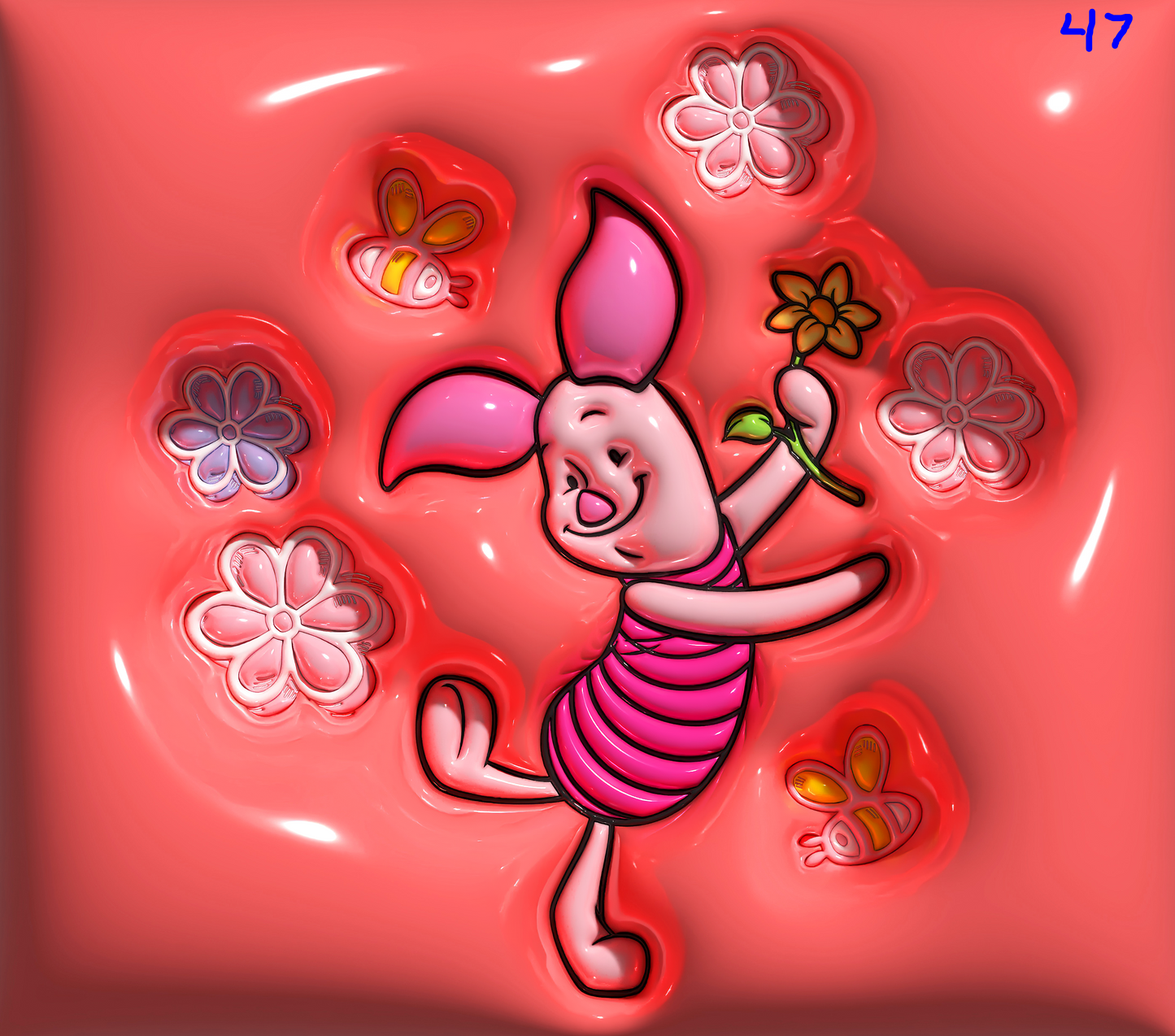 Winnie the Pooh Sublimation Decals