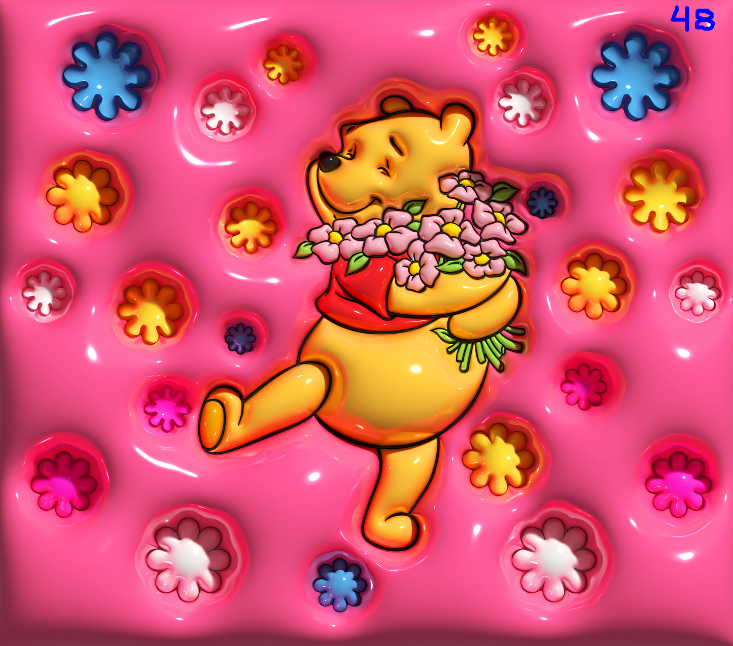 Winnie the Pooh Sublimation Decals