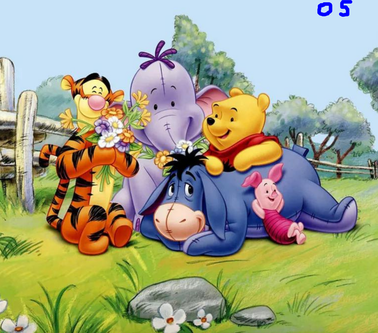 Winnie the Pooh Sublimation Decals