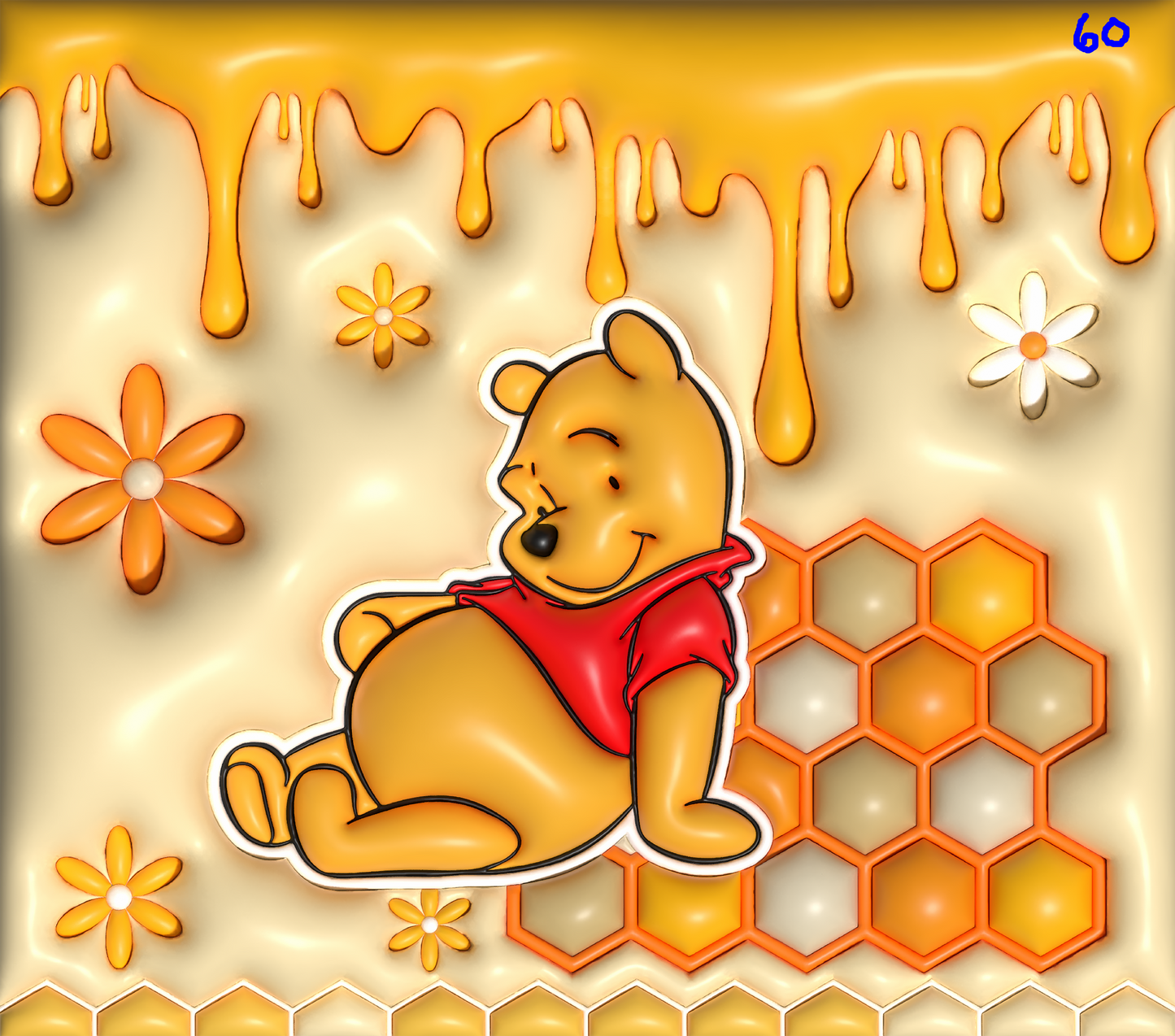 Winnie the Pooh Sublimation Decals