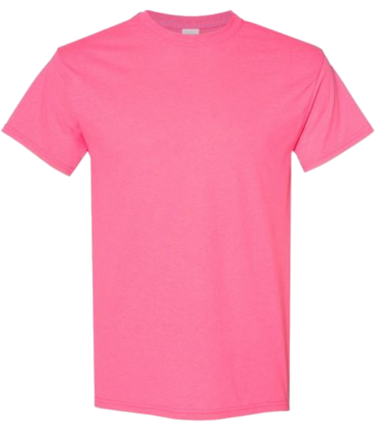 Custom T-shirt with choice of personalized decals and design options