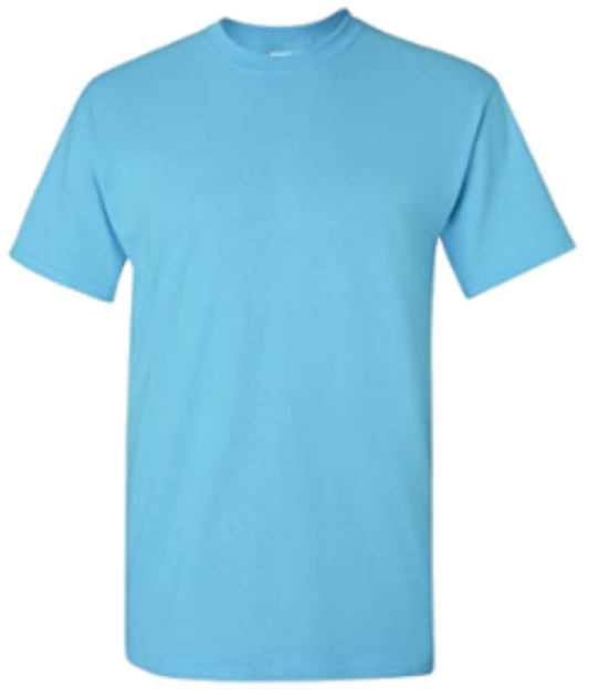 Custom T-shirt with choice of personalized decals and design options