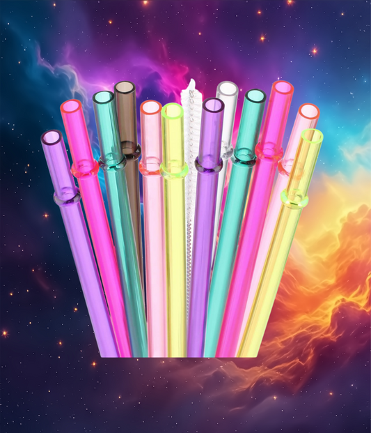 Acrylic Straws 8 Inch