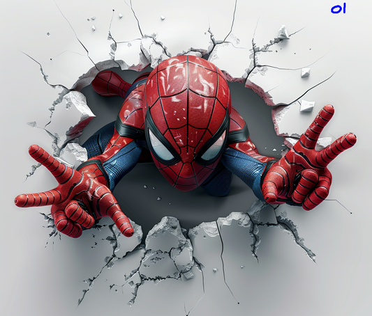 Spiderman Sublimation Decals