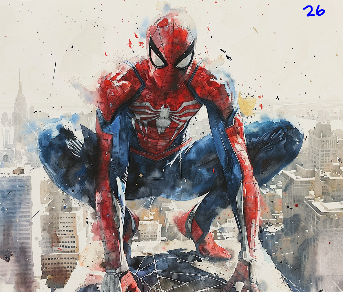 Spiderman Sublimation Decals