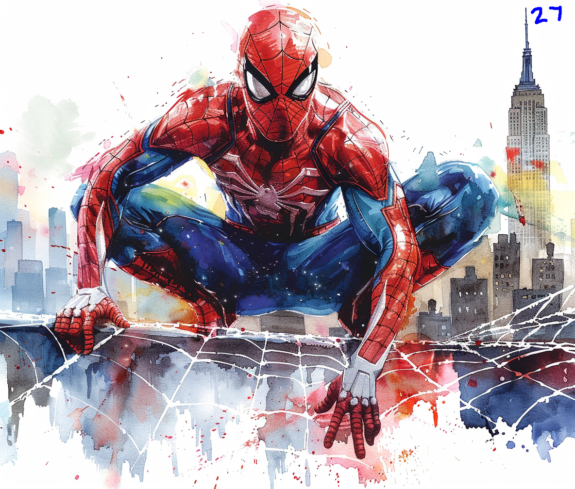 Spiderman Sublimation Decals