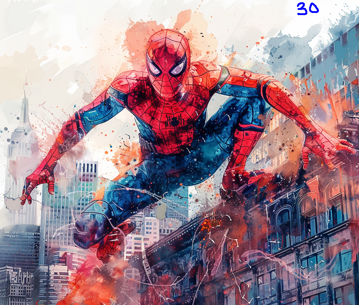 Spiderman Sublimation Decals
