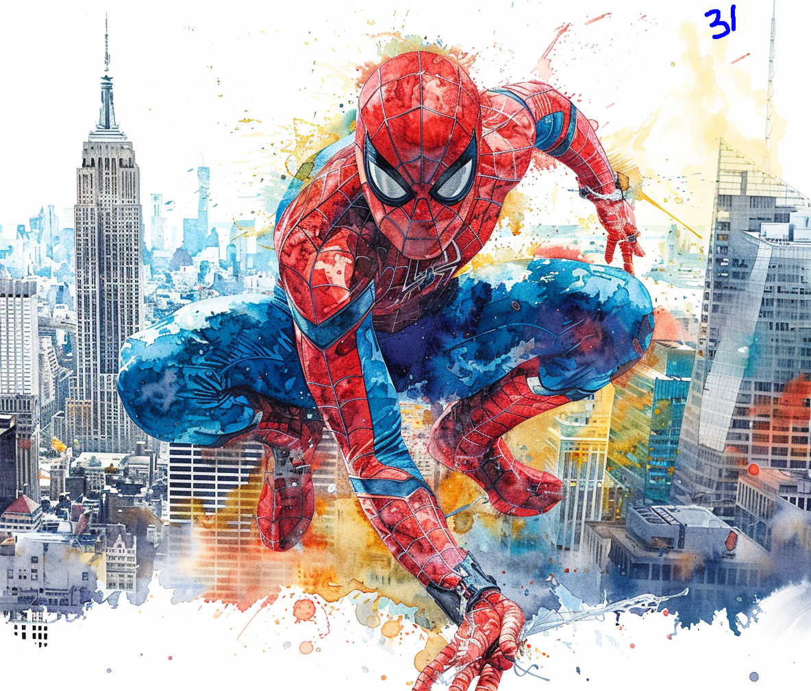Spiderman Sublimation Decals