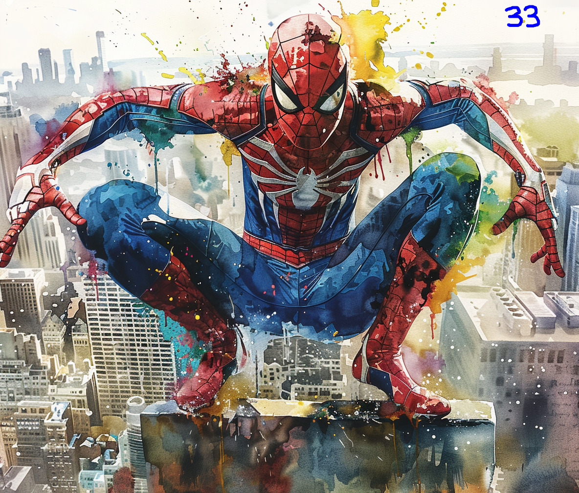 Spiderman Sublimation Decals