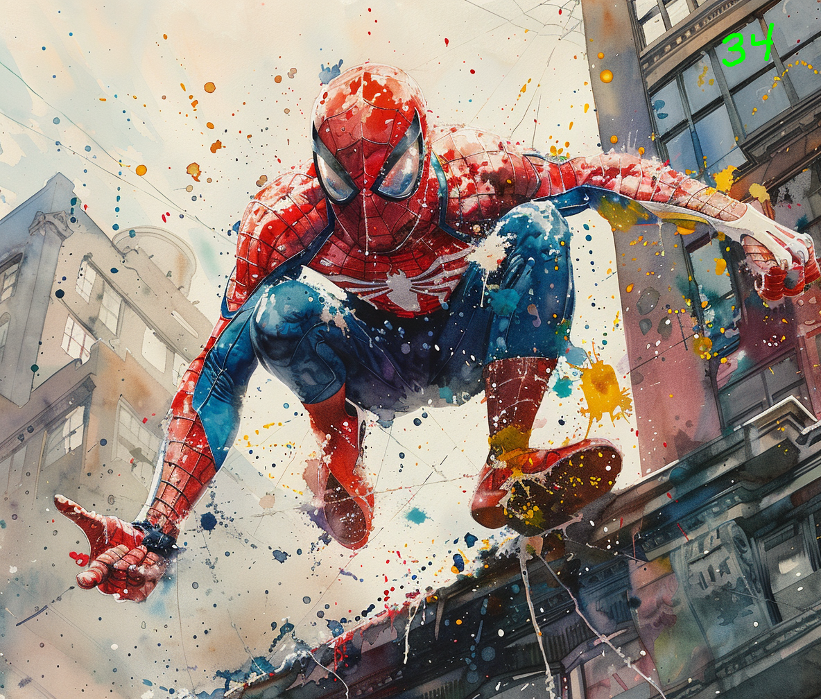 Spiderman Sublimation Decals
