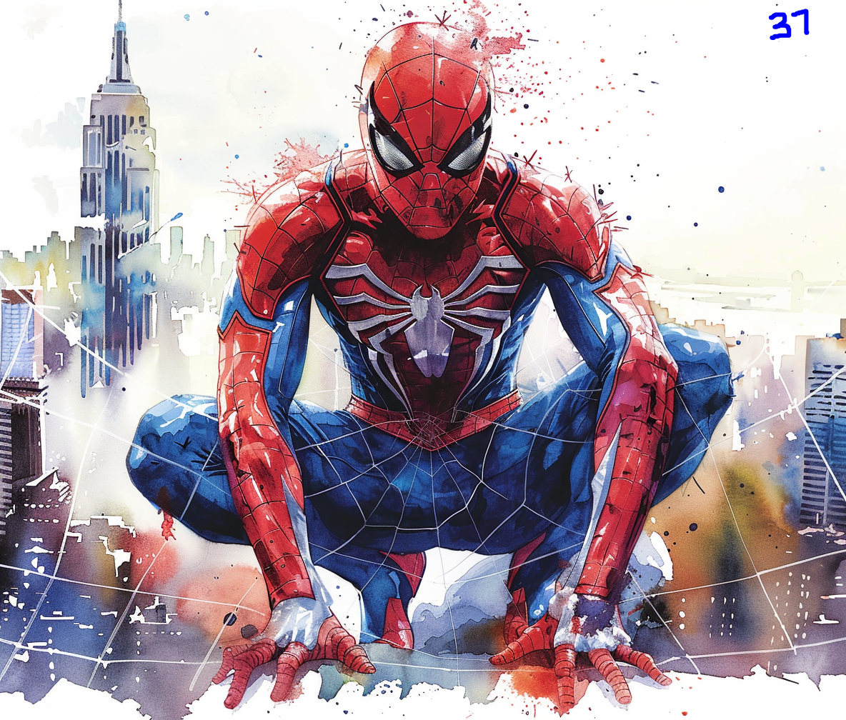 Spiderman Sublimation Decals